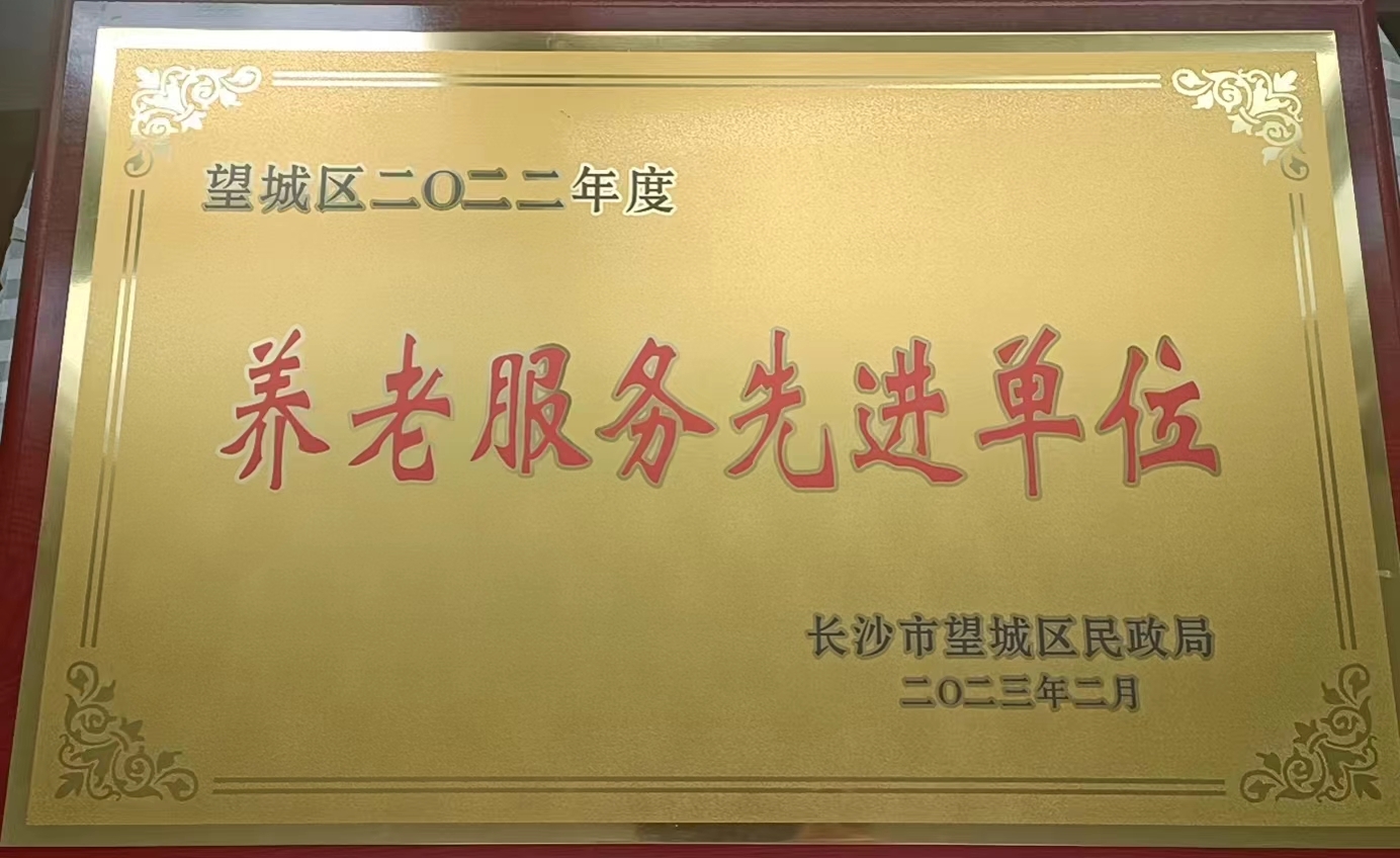2022年度养老服务先进单位